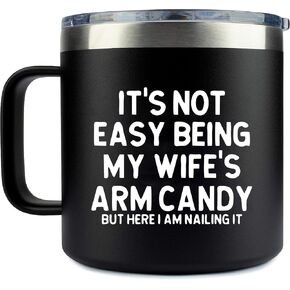 14Oz Funny Husband Mug (black1) Funny Husband Mug Black1 Husband Gifts from Wife - Gifts for Husband Unique - Husband Birthday Gift Funny - Best Hubby Gifts