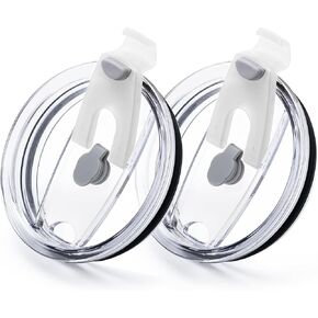 30oz Lids for Yeti Tumblers, 2Pack 30 oz Replacement Tumbler Lids Spill Proof Lids Compatible with YETI 30oz Tumbler and D·S,BJPKPK,WETOWETO,ALBOR,Toopify,MEZMUT