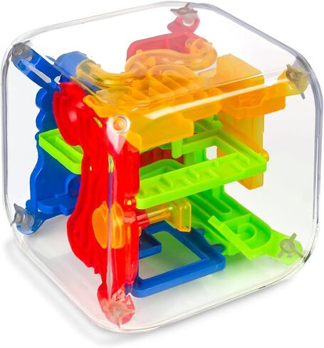 3 otters 3D Puzzle Ball Large, 138 Obstacles Maze Ball Interactive Maze Game Education Toy Sphere Game Ball Boy Gifts in Saudi Arabia