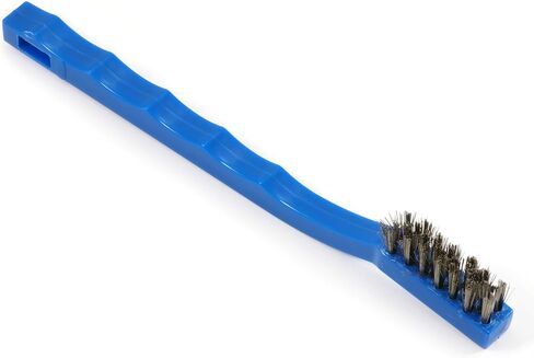 Forney 70488 Wire Brush, Stainless Steel with Plastic Handle, 7-1/4-Inch-by-.006-Inch , Blue in Saudi Arabia