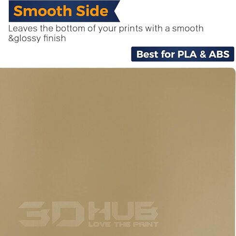 طقم سرير PEI ناعم وملمس مزدوج الجوانب لطابعة Voron V0/V2.4 ثلاثية الأبعاد بأحجام مختلفة (250 مم × 250 مم، PEI ناعم/ملمس مزدوج الجوانب) in Kuwait