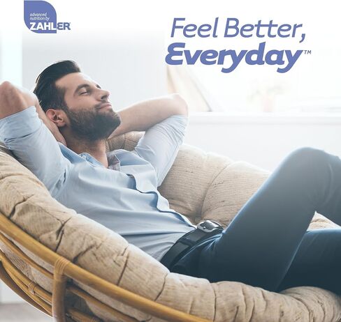 Zahler - Daily Multivitamin Calm Supplement with Ashwagandha and L-Theanine (60 Capsules) Certified Kosher Vegan Friendly Relaxation Support with Vitamin C D A E K2 B6 B12 Magnesium Iron Zinc in Saudi Arabia