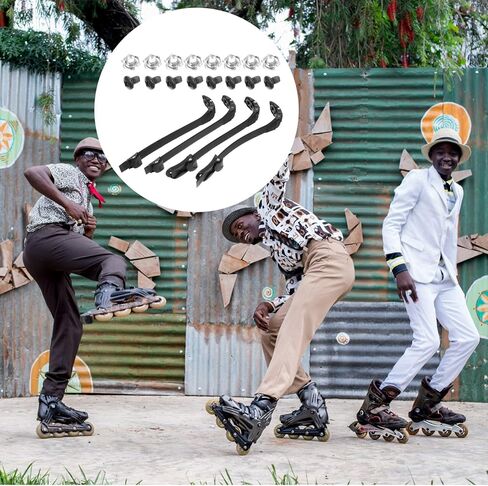 4 قطع بديلة من حزام التزلج المضمّن من BESPORTBLE، ملحقات مسامير وأبازيم براغي للرجال والنساء والأطفال in Kuwait