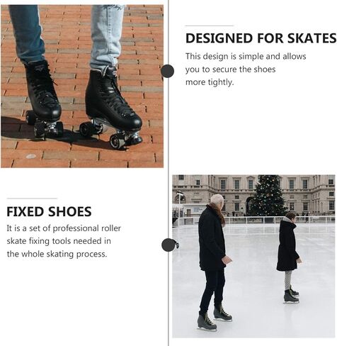 4 قطع بديلة من حزام التزلج المضمّن من BESPORTBLE، ملحقات مسامير وأبازيم براغي للرجال والنساء والأطفال in Kuwait