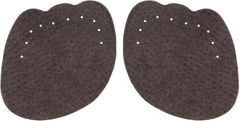 2 Pair Metatarsal Pads | Pigskin Weight Shifting High Heel Inserts for Women | Ball of Foot Anti-Slip Comfort Pads Invisible Self-Adhesive Forefoot Shoe Insoles for Women Sandals in Kuwait
