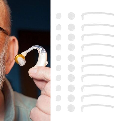 Replacement Sound Tubes & Eartips Domes Set, Earplug Ear Plugs Eartips Domes with Sound Tube Accessories in Saudi Arabia