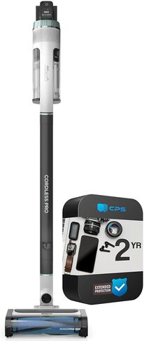 Shark IZ540H Cordless Pro Stick Vacuum with Clean Sense IQ Technology Bundle with 2 YR CPS Enhanced Protection Pack, Grey/White, CRTE99SRKIZ540HRB (Renewed) in Saudi Arabia