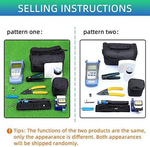 مجموعة أدوات الألياف الضوئية FTTH مع عداد طاقة الألياف الضوئية ومحدد الأعطال البصرية وقاطع الكابلات وقاطع الألياف FC-6S in Kuwait