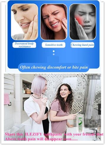 Nanohydroxyapatite Toothpaste Instead of Root Canal Therapy & Relieve Pain of Pulpitis, Hydroxyapatite Toothpaste for Gum Care Prevent Teeth Root Fracture, 3.52Oz for Adults Mint Flavor in Saudi Arabia