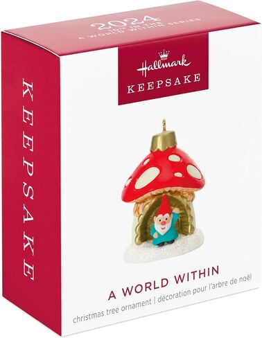 Hallmark Keepsake 1.46" Mini Christmas Ornament 2024, A World Within, Gifts for Christmas Lovers in Saudi Arabia