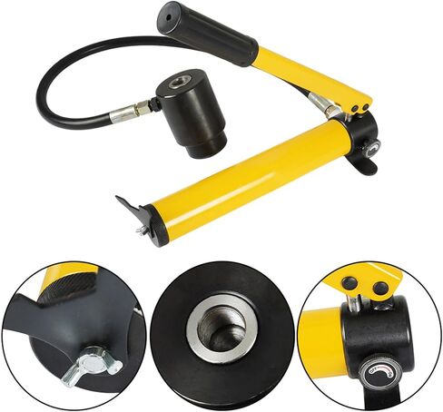 Hydraulic Tube Expander Kit 1-5/8 to 4-1/4 Size 10 T Manual Hydraulic Hose Stretcher w/4 Dies and 2 Storing Case for 78835 17350 Copper Aluminum Tubes in Car Repairing in Saudi Arabia