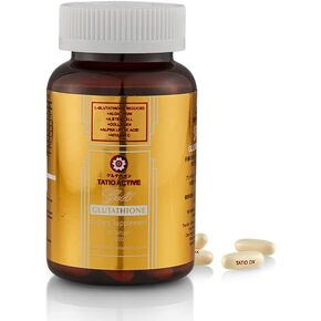 New Gold - Gel Capsules with 1800mg of Glutathione, Algatrium, A.StemCell, Collagen, Alpha Lipoic Acid & Vitamin C
