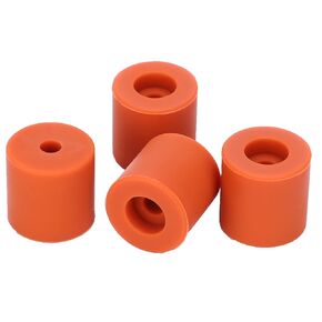 Silicone Bed Mount for 3D Printer, 12 Pieces Heatbed Leveling Parts Silicone Leveling Column Solid Mounts Buffer Shock Absorber Leveler 3D Printer Accessories