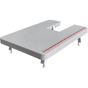 StitchTech Sewing Machines Extension Table Compatible with Singer Brand 44S, 4411, 4423, 4432, 4452, 5511, 5523, 5532, 6335 Heavy Duty Sewing Machines- White