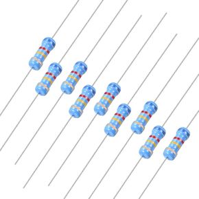 uxcell 20Pcs 620K Ohm Resistor, 1/2W 5% Tolerance Carbon Film Resistors, Lead, 4 Bands for DIY Electronic Projects and Experiments