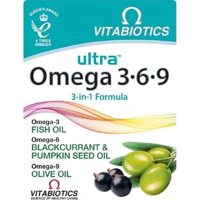Ultra Omega Capsules - Pack of 60