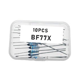 BF77X, BF77X Fuse, BF77, BF77 Fuse, Thermal Fuse BF77X, BF77X, 77 Degree 16A 250V Cutoff TF Pellet Axial Lead Temperature Links (10 Pcs)