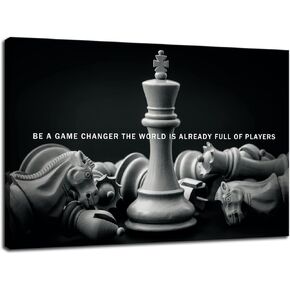 WYJZDZQ8 No More Inspirational Poster for Office Motivational Wall Art Inspiring Canvas Prints Artwork Modern Home Decor Painting Pictures Stretched and Framed Ready to Hang [12''Wx 18''H]