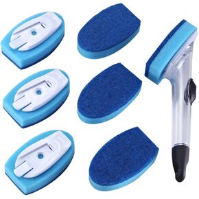 Dish Wand & 7 Pack Dishwashing Sponge Refills Non Scratch,dishwashing Sponge with Handle,dishwashing Sponge,Cleaning sponges for Household use,Kitchen Sponge with Handle
