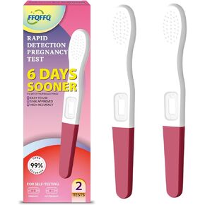 Pregnancy Test Kit, Early Detection with Ultra High Sensitivity Home Pregnancy Midstream Test for Women Home Testing 2 Pack