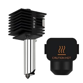 Removable Hotend Kit with 0.4mm Hardened Steel Nozzle and High Temperature Resistant Silicone Sleeve, Hot End Assembly ONLY Compatible with Bambu Lab A1 Mini 3D Printer Parts Replacement