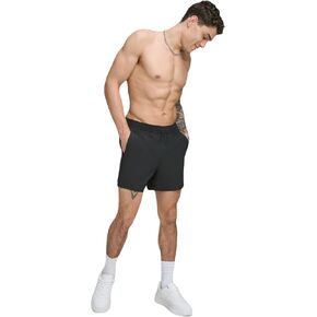 DKNY Men's Stretch Quick Dry Volley UPF 40+ Protection Swim Trunk