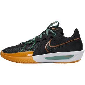 Nike G.T. Cut 3 Basketball Shoes (DV2913-001, Black/Vintage Green)