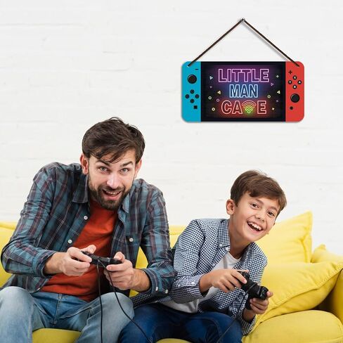 كهف الرجل الصغير من Fun-Plus، لافتة غرفة الألعاب لديكور جدار غرفة الألعاب للأولاد، لوحة فنية جدارية لديكورات غرفة نوم الأطفال وغرفة اللعب in Kuwait
