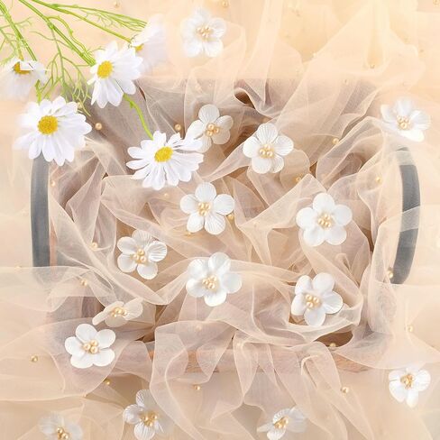 LuoluoHouse Pearl Table Runner Wedding: 3 Pieces White Lace Table Cloth Flower Decor Tulle Fabric for Chiffon Birthday Party Table Decor 60x120 Inch in Saudi Arabia