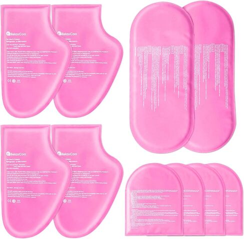 Cold Therapy Socks & Hand Ice Pack Cold Gloves for Chemotherapy Neuropathy, Chemo Care Package for Women Men, Ideal for Plantar Fasciitis, Carpal Tunnel, Arthritis Hand Pain Relief, S/M in Kuwait