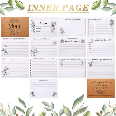 Tenceur the Little Book of Us Couples Scrapbook 8.3 x 5.8 Inch Couples Journal Anniversary Scrapbook Album DIY Photo Book for Couples Marriage Journal Anniversary Wedding Keepsake Christmas Gift in Kuwait