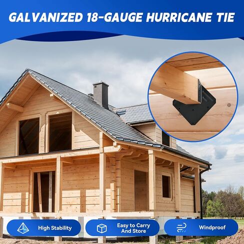 18-Gauge Hurricane Tie,Hot Dip Galvanized Joist Hangers,Hurricane Straps, for Rafter, Roofing Trusses Wood Timber in Saudi Arabia