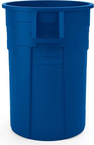 Suncast Commercial Products 44 Gallon Utility Trash Can, Blue, TCU44BL in Kuwait