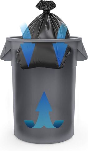 Suncast Commercial Products 44 Gallon Utility Trash Can, Blue, TCU44BL in Kuwait