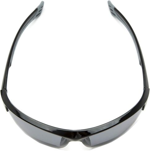 Sport & Wrap-Around Bifocal Reading Sunglasses in Glossy Black with Smoke Lenses by Readers.com | The Roster | +1.50 in Saudi Arabia