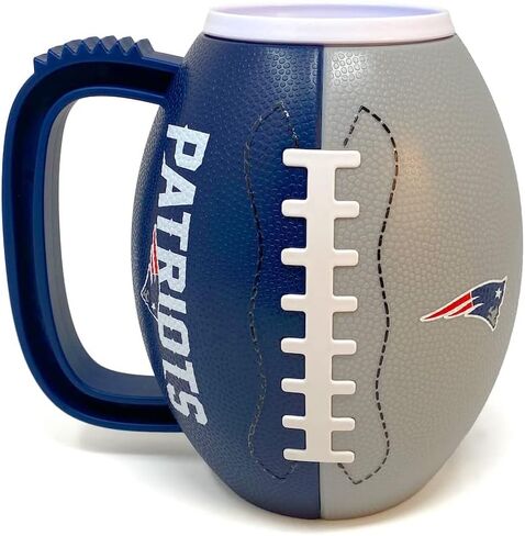 مج كرة قدم ثلاثي الأبعاد من Party Animal NFL New England Patriots، لون الفريق in Saudi Arabia