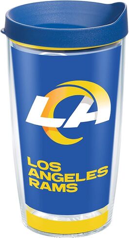 Tervis NFL Los Angeles Rams-Touchdown Insulated Tumbler, 16oz, Blue in Saudi Arabia