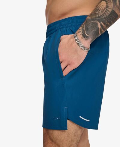 DKNY Men's Stretch Quick Dry Volley UPF 40+ Protection Swim Trunk in Saudi Arabia
