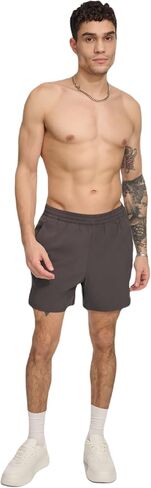 DKNY Men's Stretch Quick Dry Volley UPF 40+ Protection Swim Trunk in Saudi Arabia