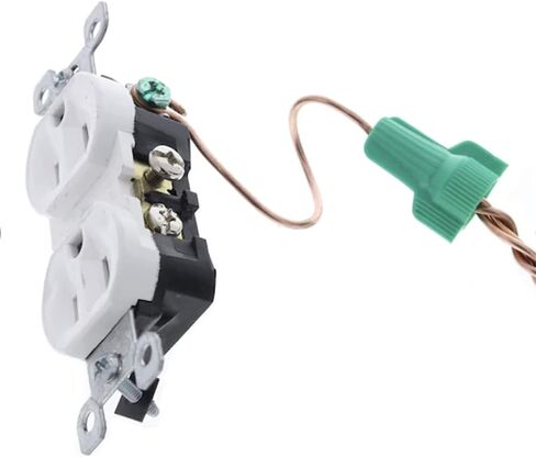 IDEAL Electrical 773343 WingTwist Green Grounding Wire Connectors, (10/Bag) in Saudi Arabia