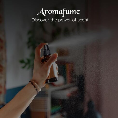 Lavender Room, Linen & Pillow Spray by Aromafume | 100ml/3.38 fl oz | with Pure Lavender Essential Oil | Aromatherapy Spray for Relaxation, Sleep & Stress Relief | Mist for Bedding, Fabrics in Saudi Arabia