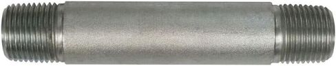 Brennan Industries 5404-N-02X1.000 تركيب حلمة فولاذية طويلة مستقيمة، 1/8"-27 NPTF x 1/8"-27 NPTF خيط، 1/8" ذكر NPTF x 1/8" ذكر NPTF in Saudi Arabia