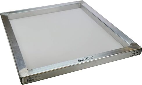 إطار طباعة الشاشة من الألومنيوم من Speedball، 23 × 31 بوصة، عدد 155 شبكة، أبيض (004774) in Kuwait