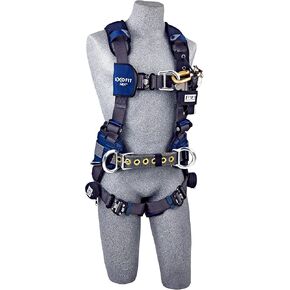 3M DBI-SALA ExoFit X300 Comfort Wind Energy Climbing/Positioning Safety Harness 1113217, Large