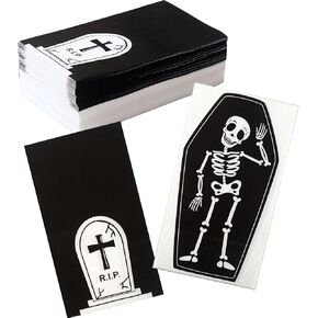 100 قطعة من مناديل الضيوف الورقية للهالوين، مناديل العشاء للاستعمال مرة واحدة، مناشف ضيوف الهالوين، مناديل الحمام الهيكلية للاستعمال مرة واحدة، منشفة يد للضيوف على شكل جمجمة من أجل لوازم الحفلات ذات موضوع الرعب in Kuwait