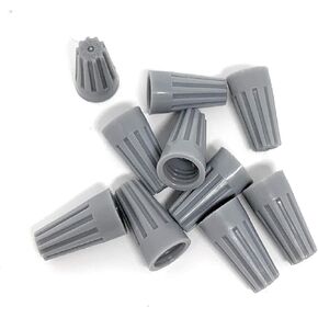 موصلات أسلاك كهربائية رمادية UL - 1000 PACK