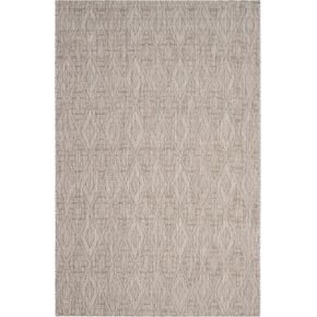 SAFAVIEH Courtyard Collection Accent Rug - 4' x 5'7", Beige & Beige, Non-Shedding & Easy Care, Indoor/Outdoor & Washable-Ideal for Patio, Backyard, Mudroom (CY8522-36311)