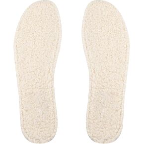 Fleece Woolen Insoles for Hey Dude Men's Wally Sport Mesh Shoes Replacement, Footwear Inserts Comfortable & Light-Weight