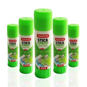 3D Printer PVP Glue Sticks - FYSETC 5 PCS Solid Adhesive for Hot Bed Print Filament - Prevent Warping on Heatbed Easy Release for ABS PLA PETG from Glass PEI PET PEO Powder-coated Build Plate