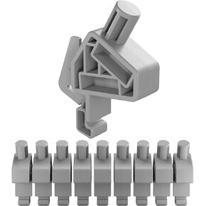 1/2" Socket Bracket Model 103 | Compatible with Wall Control |Tool Wall Organization to Hold a Single Socket, Adapter, or Extension | 10-Pack